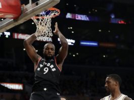 Victoria y récord de 34 puntos para Ibaka; Orlando Magic sorprende a los Spurs; Booker ejecuta a los Grizzlies en el último segundo
