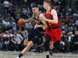Juancho Hernangómez lidera el triunfo de los Nuggets con 25 puntos; los Rockets vencen a unos Warriors tocados