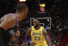 51 puntos de Lebron James y triunfo de los Lakers; los Spurs tumban a los Warriors y los Grizzlies, a los Wolves