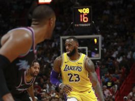 51 puntos de Lebron James y triunfo de los Lakers; los Spurs tumban a los Warriors y los Grizzlies, a los Wolves