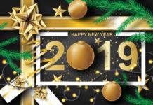 Feliz 2019 a todos; Urte berri on; Feliç any nou; Feliz ano novo