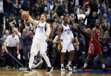 11 puntos seguidos de Doncic para ganar a los Rockets; caen los Nuggets y los Grizzlies