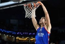 El Real Madrid remontó 14 puntos en el último cuarto y ganó al Efes por 82-84