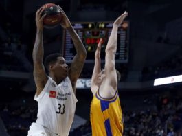 El Real Madrid arrolla al Gran Canaria en la segunda parte con un gran Thompkins; el Baskonia, muy superior al Breogán