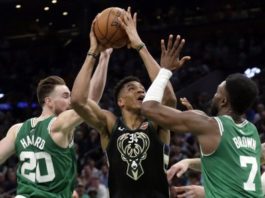 Los Bucks vencen en Boston y Raptors y Pacers también van mejor en el Este; Ricky Rubio brilla