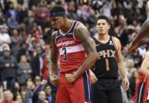 Los Wizards ganan tras tres prórrogas; apretado triunfos de Warriors y Thunder frente a Mavericks y Jazz