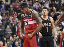 Los Wizards ganan tras tres prórrogas; apretado triunfos de Warriors y Thunder frente a Mavericks y Jazz