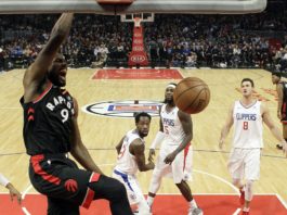 Los Raptors barren a los Clippers con un gran Ibaka y los Spurs, a los Suns; los Rockets tumban a los Blazers