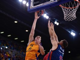 El Baskonia da otro paso hacia los puestos de playoff con la victoria frente al Gran Canaria (71-84)