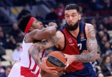 El Baskonia pierde tras una prórroga después de un gran partido frente al Olympiacos