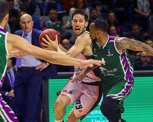 El Valencia Basket vence en Málaga y será líder de grupo; el Unicaja, contra el Alba Berlín; el Andorra sigue invicto