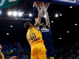 El Gran Canaria sigue cuesta abajo y con muchas bajas y no dio mucha guerra al Fenerbahce (64-82)