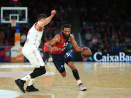 El Baskonia gana y empata por la séptima posición tras llevarse el partido y el ‘basketaverage’ al Bayern Munich