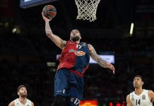 El Baskonia da un paso de gigante hacia el playoff tras derrotar al Real Madrid (86-76)