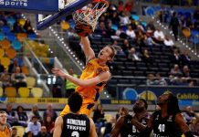 El Gran Canaria se da una alegría por fin en la Euroliga en el debut de Pedro Martínez (84-64)