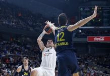 El Real Madrid se exhibe en ataque con muchos puntos y 29 asistencias y no dio opción al Fenerbahce (101-86)