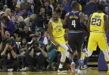 Los Warriors dan un aviso a los Nuggets; Oklahoma y Spurs ganan y pelean por evitar el octavo puesto