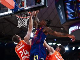 El Barcelona ofrece su mejor cara con una gran victoria frente al Valencia Basket (108-102)