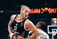 El Barça ganó al Partizán (76-78) con un triple de Clyburn desde diez metros