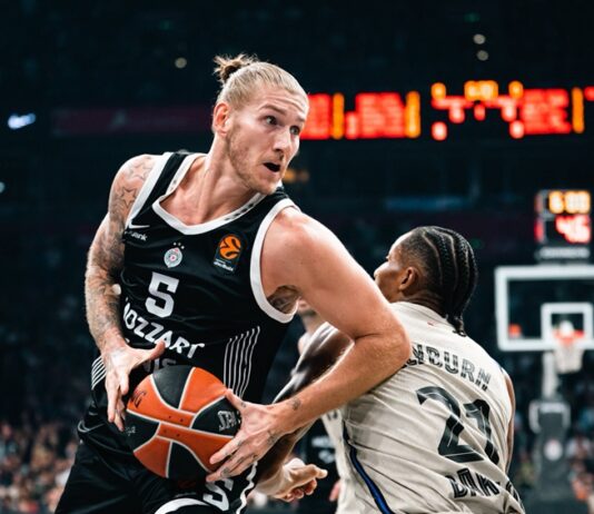 El Barça ganó al Partizán (76-78) con un triple de Clyburn desde diez metros