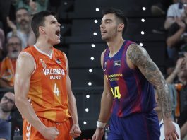 El Valencia Basket confirma su magnífico momento de forma ante el Barça (93-81) con su quinta victoria en una semana