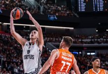 El Valencia Basket tuvo el estreno soñado para el magnífico Roig Arena: De Larrea lideró el triunfo contra la Virtus (103-94)