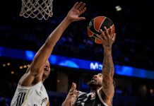 Maledon enseñó todo su buen catálogo en su presentación con el Real Madrid y victoria contra el Partizán (93-86)