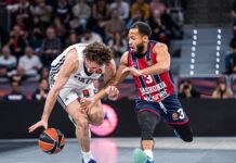 El Baskonia aumenta a tres la racha de triunfos tras imponerse a la Virtus (87-76)