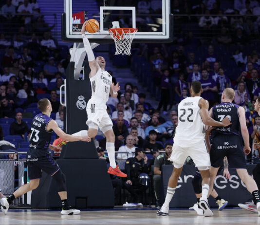 El Real Madrid vence pero no convence ante el Bilbao Basket (82-70)