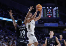 El Real Madrid se estrella en el triple: 25 apenas dentro de 107 lanzados esta pasada semana en intentos de tres puntos y sólo un 29% de acierto en total en siete jornadas de la ACB