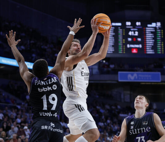 El Real Madrid se estrella en el triple: 25 apenas dentro de 107 lanzados esta pasada semana en intentos de tres puntos y sólo un 29% de acierto en total en siete jornadas de la ACB