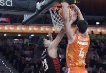 El Valencia Basket sigue pasando el rodillo y el Girona apenas compitió; el Laguna Tenerife venció en Zaragoza
