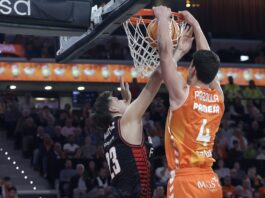 El Valencia Basket sigue pasando el rodillo y el Girona apenas compitió; el Laguna Tenerife venció en Zaragoza