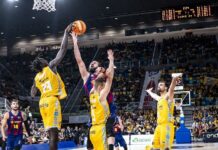 El Barcelona hizo su mejor juego en el último cuarto para derrotar al Granca (61-72)