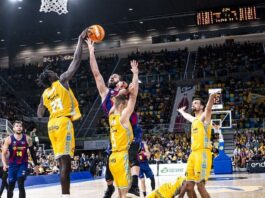 El Barcelona hizo su mejor juego en el último cuarto para derrotar al Granca (61-72)