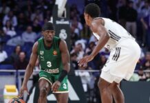 El Real Madrid tuvo que anotar nada menos que 38 puntos en el último cuarto para derrotar al Zalgiris (100-99)