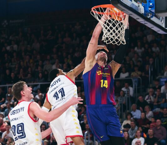 El Barcelona arrolló al Andorra en la segunda mitad (102-71)