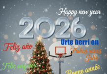 Feliz año nuevo para todos nuestros lectores