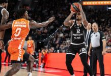 El Valencia Basket tumba al Partizán (86-73) y acaba como líder la primera vuelta