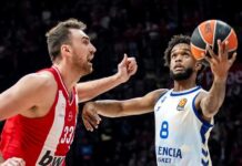 92-99: imperial Valencia Basket para remontar y ganar al Olympiacos