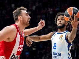 92-99: imperial Valencia Basket para remontar y ganar al Olympiacos
