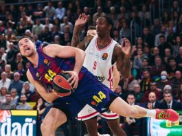 El Barcelona se exhibe en ambos lados de la cancha y difumina al Olympiacos (98-85)