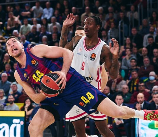 El Barcelona se exhibe en ambos lados de la cancha y difumina al Olympiacos (98-85)