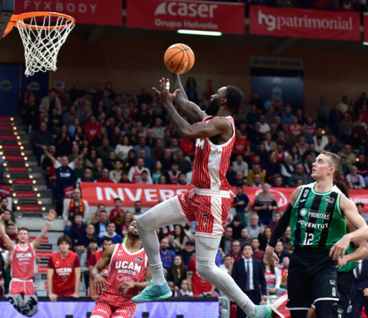 El UCAM Murcia acaricia ya el billete a la Copa y el Bilbao Basket aspira a meterse