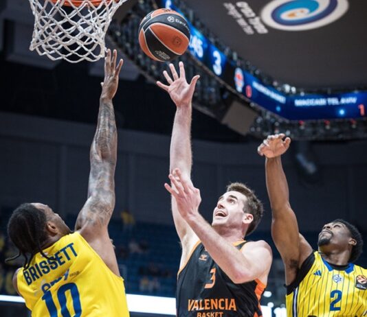 El Valencia Basket, frenado por el Maccabi (85-82)