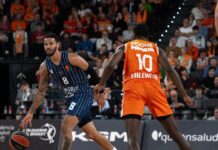 El Valencia Basket, imparable y muy superior al Efes (94-82)
