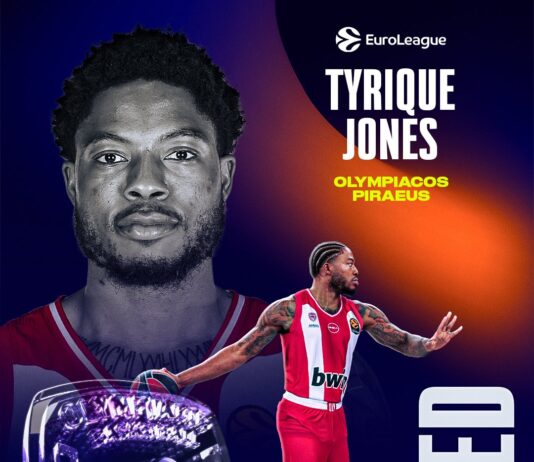Jekiri, nuevo pívot del Partizán, Tyrique Jones, al Olympiacos y De Colo, al Fenerbahce