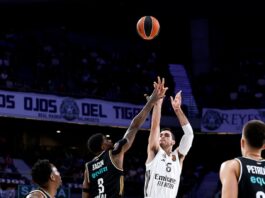 El Real Madrid le metió un 63-35 al Dubai en la segunda parte