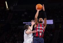 El Baskonia aplastó al Manresa con 23 triples anotados; el Girona ganó en Badalona y el UCAM Murcia pudo con el Zaragoza