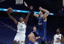 El Real Madrid volvió a estar mejor en la segunda parte y derrotó al Maccabi (98-86)
